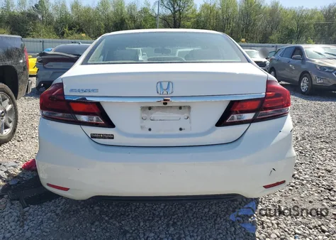 2013 Honda Civic Lx из США, поврежденный, VIN 19XFB2F59DE020053